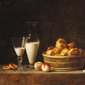 The Small Collation, or The Carafe of Orgeat, 1787 (oil on canvas)