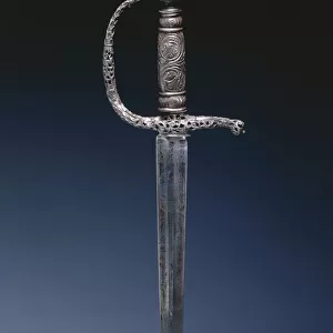 Small sword, c. 1650 (steel)