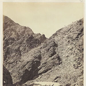 Soroo Pass, encampment of Sappers, by Royal Engineers Photographic Unit under Sergeant