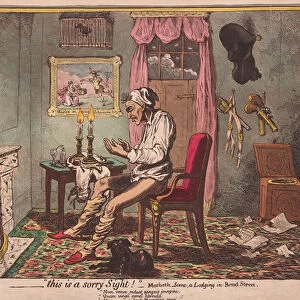 this is a Sorry Sight! Pub. 1786 (hand coloured engraving)