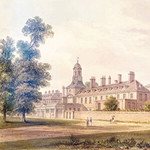 The South-West view of Kensington Palace, 1826 (w / c on paper)