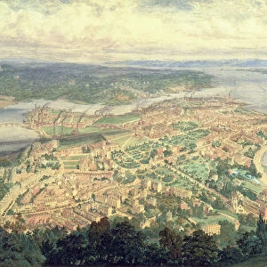 Southampton in the Year 1856 (w / c on paper)