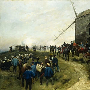 Souvernirs des Grandes Manoeuvres, 1879 (oil on canvas)