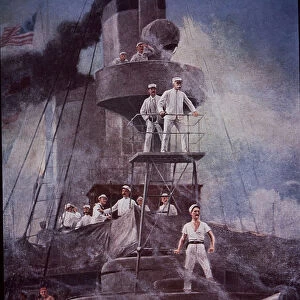 Spanish-American War 1898, Battle of Manila Bay, Admiral Dewey directs action