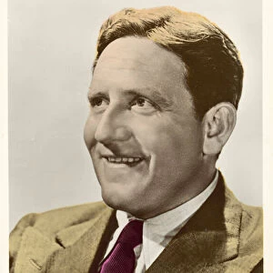 Spencer Tracy, American Hollywood actor (coloured photo)