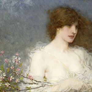 A Spring Idyll, 1901 (oil on canvas)