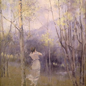 Spring in Moniaive, 1889 (oil on canvas)
