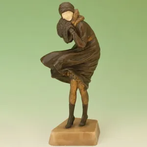 The Squall (bronze and ivory)