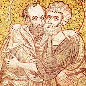 SS. Peter and Paul Embracing (mosaic)