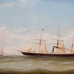SS Western (oil on canvas)