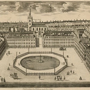 St Jamess Square, London (engraving)