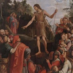 St. John the Baptist Preaching in the Wilderness, 1588