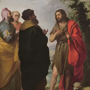 St. John the Baptist with the Scribes and Pharisees, c. 1655 (oil on canvas)