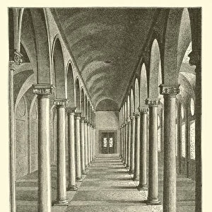 The St. Mark Library, Venice, founded in the Fifteenth Century by Cardinal Bessarion (engraving)