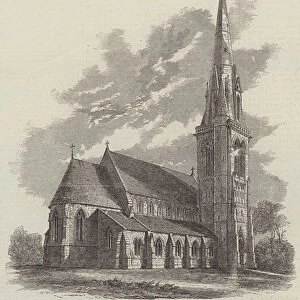 St Matthias Church, Richmond, Surrey (engraving)