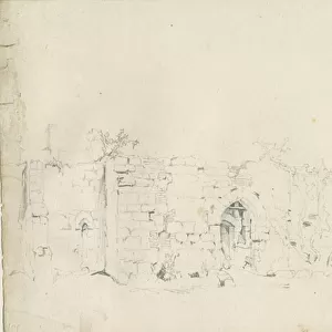 Stafford - St. Thomas [Priory]: pencil drawing, nd [1839] (drawing)