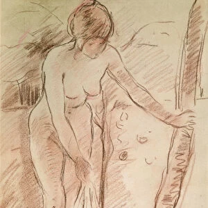 Standing Bather, 1888 (sanguine on paper)
