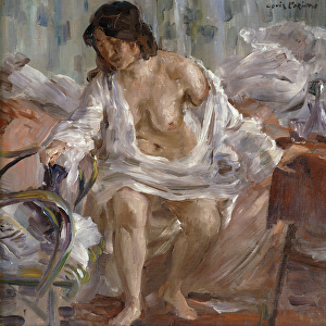 Standing Up; Beim Aufstehen, 1910 (oil on canvas)