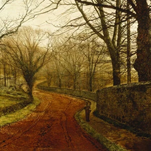 Stapleton Park, Pontefract, 1877 (oil on canvas)
