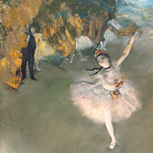 The Star, or Dancer on the stage, c. 1876-77 (pastel on paper)