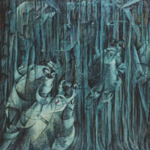 States of Mind: Those Who Stay, 1911 (oil on canvas)
