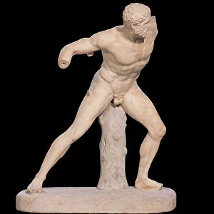 Statue of fighting Hercules, from the Horti Maecenatini (marble)