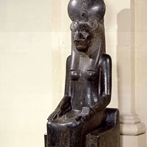 Statue of the lion-headed goddess Sekhmet, from the Temple of Mut, Karnak, New Kingdom, c