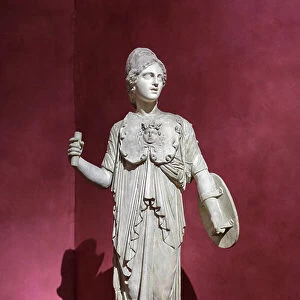Statue of Minerva (Palladium), 1st half of the 2nd century AD (marble)