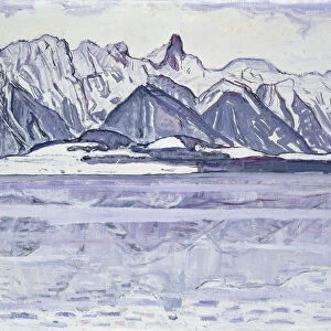 Stockhorn Verschneit, 1913-1914 (oil on canvas)
