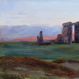 Stonehenge, 1872 (oil on canvas)