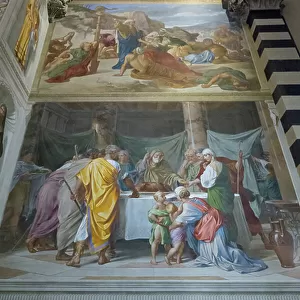 Stories from the old testament, Vinaccesi chapel, 1872-1876 (fresco)