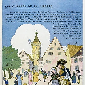 The story of Alsace tells the children; The wars of freedom