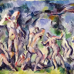 Study of Bathers, c. 1900-06 (oil on canvas)
