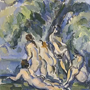 Study for Les Grandes Baigneuses, c. 1902-06 (oil on canvas)
