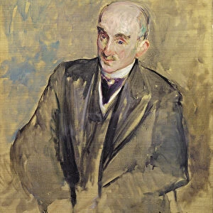 Study for a portrait of Henri Bergson (1859-1941) 1911 (oil on canvas)