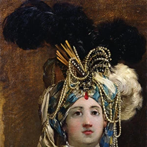 A Sultana, 1748 (oil on paper)