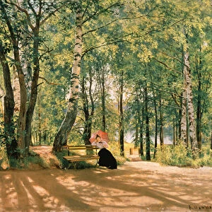 At the Summer Cottage, 1894 (oil on canvas)
