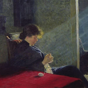 Sunbeam, 1890 (oil on canvas)