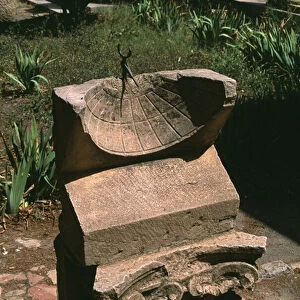 Sundial, High Imperial Period (27 BC-395 AD) (stone)