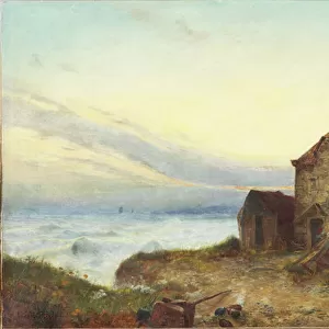 Sunset Shadows, 1865 (oil on canvas)