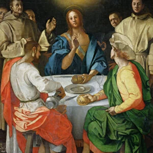 The Supper at Emmaus, 1525 (oil on panel)