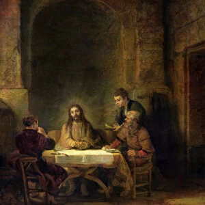 The Supper at Emmaus, 1648 (oil on panel)