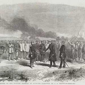 Surrender of the Russian General at Kinburn (engraving)