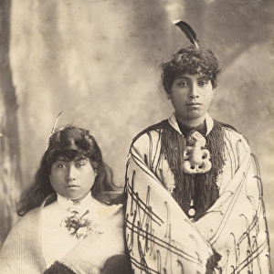 Susan and Ngapuia, c. 1900 (albumen print)