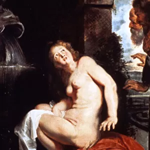 Susanna And The Elders, c. 1614 (oil on canvas)