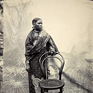 Swahili woman (gelatin silver print)