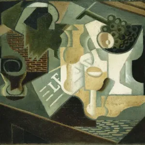 The Table in Front of the Building; La Table Devant le Battiment, 1919 (oil on canvas) The Table in Front of the Building; La Table Devant le Battiment, 1919 (oil on canvas)