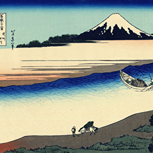 Tama river in the Musashi province, c. 1830 (woodblock print)