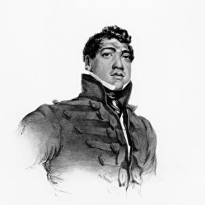 Tamehameha II, His Majesty the King of the Sandwich Islands, 1824 (engraving)