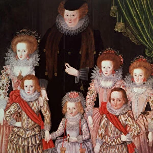 The Tasburgh Group: Lettice Cressy, Lady Tasburgh of Bodney, Norfolk and her Children, c